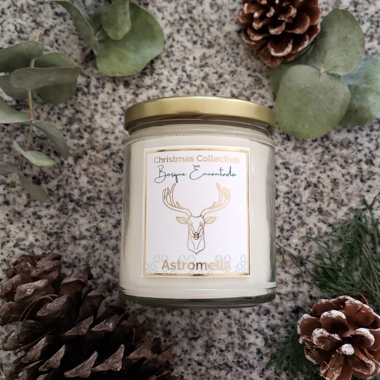 Vela Aromática de soja Bosque Encantado