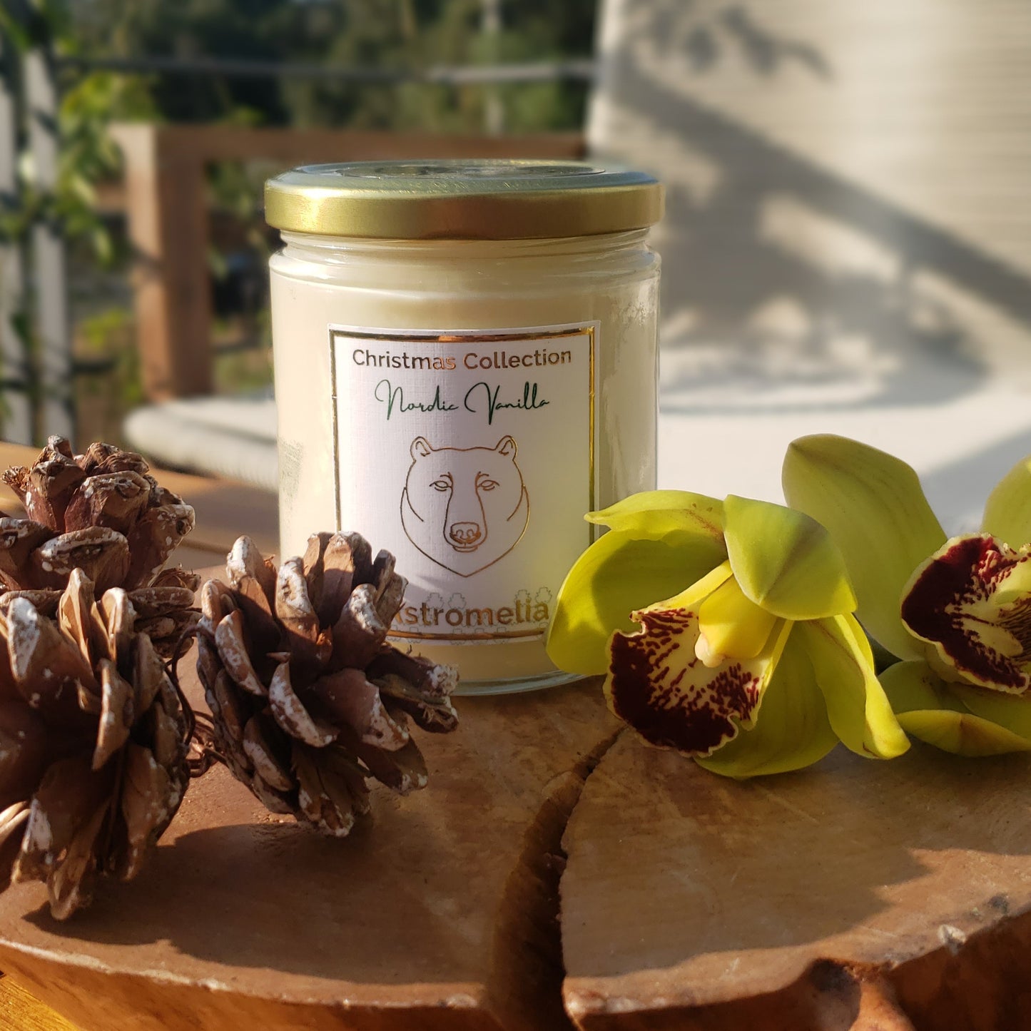 Vela aromática de soja Nordic Vanilla