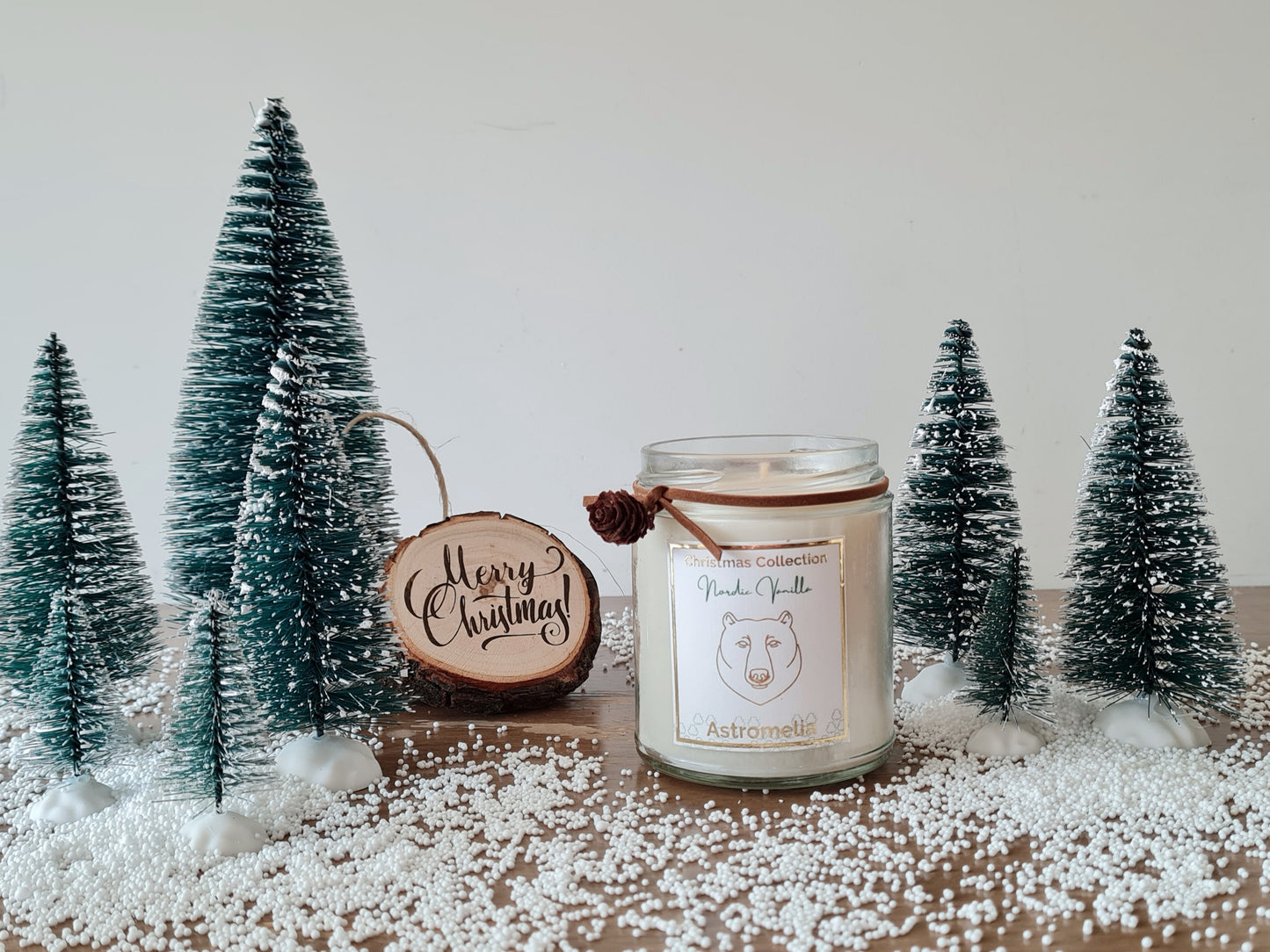Vela aromática de soja Nordic Vanilla