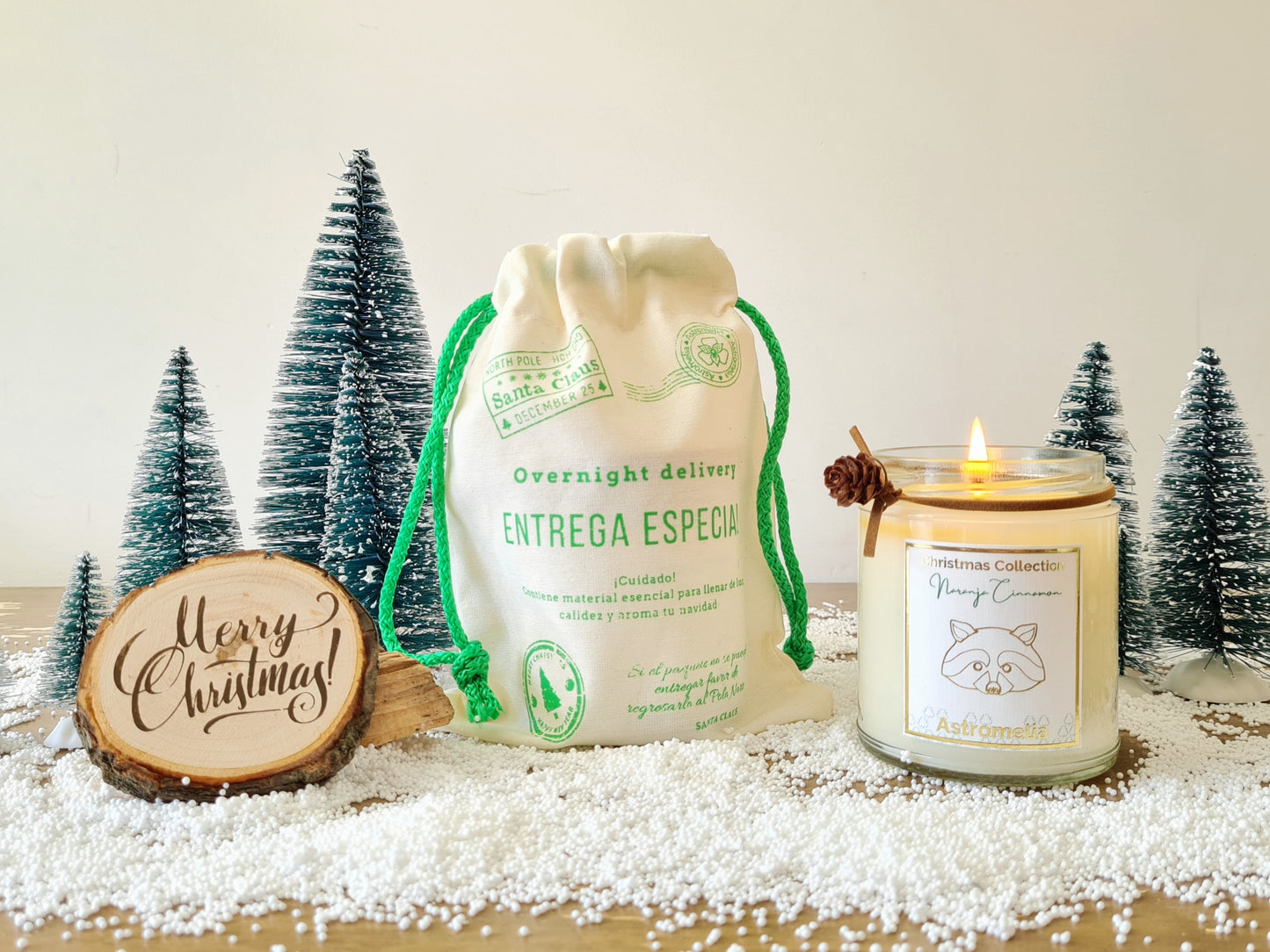 Vela aromática de soja  Naranja Cinnamon