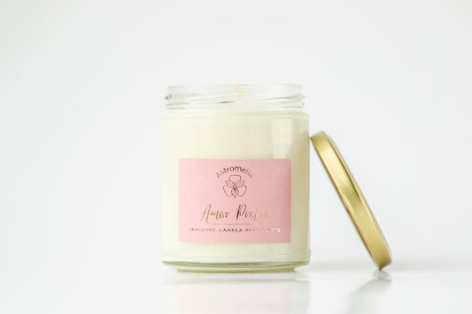 Vela aromática de soja "Amor Propio"