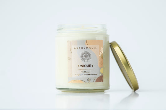 Vela de soja aromática Unique 1