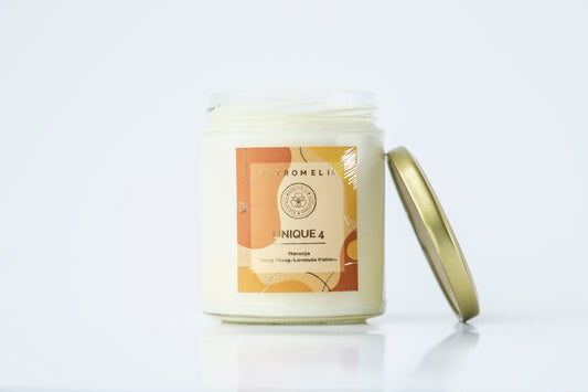 Vela de soja aromática Unique 4