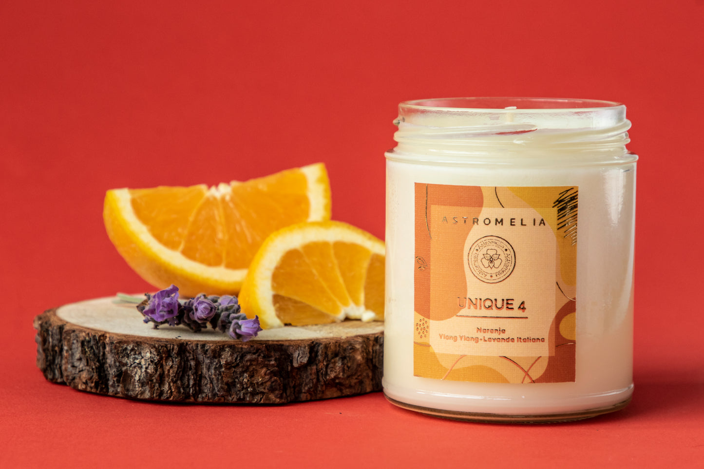 Vela de soja aromática Unique 4