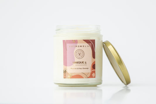 Vela de soja aromática Unique 5